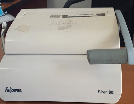 binding machine fellowes pulsar